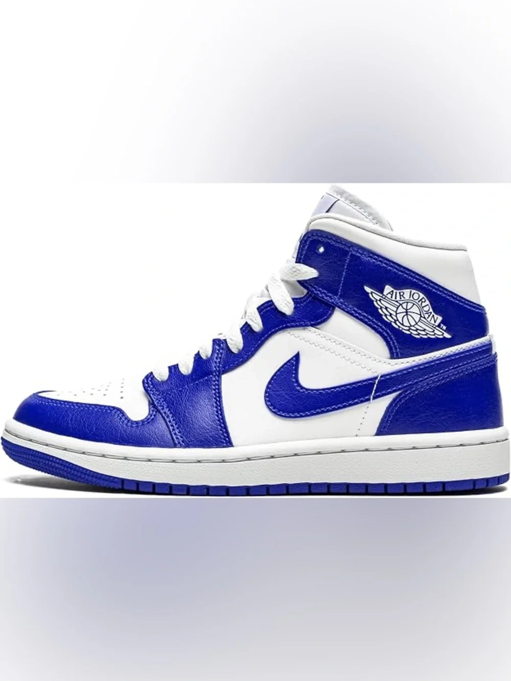 Nike Air Jordan 1 Mid Kentucky Blue Shoes
